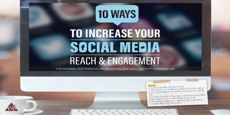 10 Ways to Increase Your Social Media Reach and Engagement [Infographic]