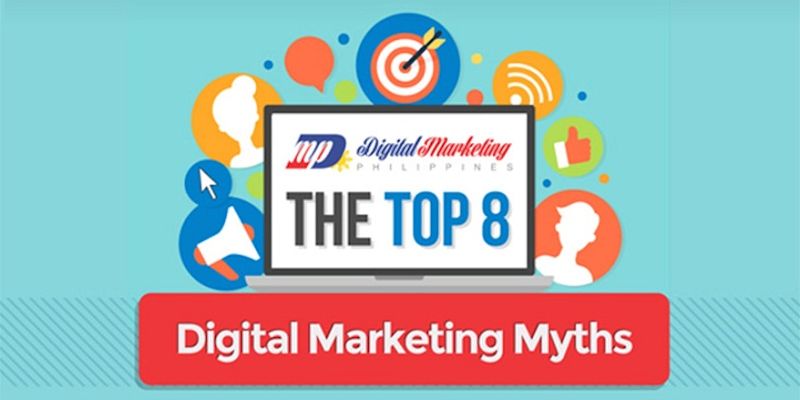 Top 8 Digital Marketing Myths [Infographic]