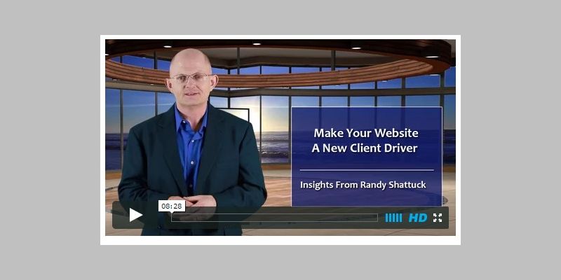 Video: Make Your Website A New Client Driver